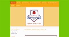 Desktop Screenshot of buchenschule.de